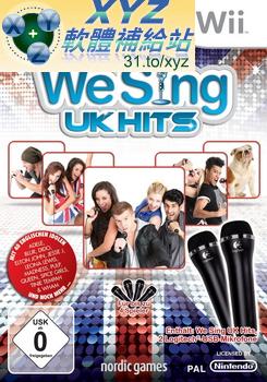 我們歌唱 UK Hits We Sing UK Hits PAL WII(歐版)(DVD版)